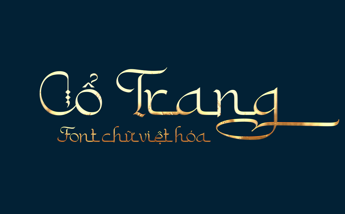 [Tải Xuống] Font chữ cổ trang TH Kabyah Việt hóa hoàn chỉnh tiếng Việt